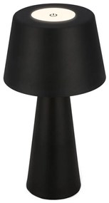 Brilo - LED Ściemnialna akumulatorowa zewnętrzna lampa stołowa LED/3,5W/5V IP44 czarna