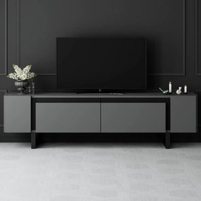 Stolik pod telewizor Yildiz Anthracite and Black