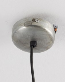 Lampa wisząca Ismay śr. 33cm silver&amp;olive