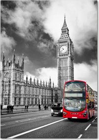 Foto obraz zdjęcie na szkle pionowy Big Ben Londyn