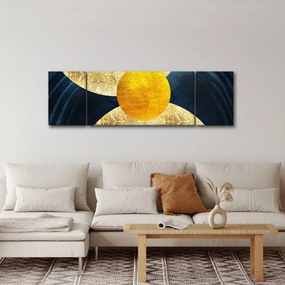 Obraz - Koła (170x50 cm)