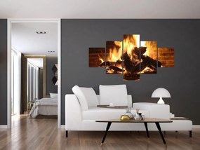 Obraz - Ogień (125x70 cm)