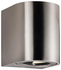 Nordlux - LED zewnętrzny kinkiet CANTO 2xLED/6W/230V IP44 stal nierdzewna