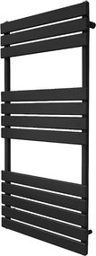 Grzejnik łazienkowy panelowy – 1200 mm x 600 mm – czarny