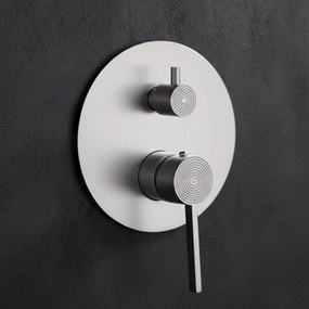 Zestaw natryskowy podtynkowy Rea Foster Nikiel Szczotkowany + BOX