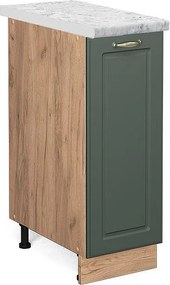 Szafka apteczna green gold country 30x60x82 fame-line