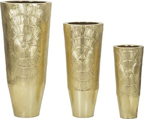 Doniczka Goldely Tris cm Ø50,8X114,9-40X92,7-29,8X70,5