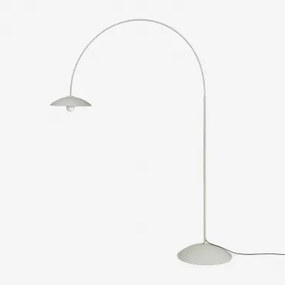 Żelazna Lampa Podłogowa Ogrodowa Lomira Awokado - Sklum