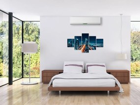 Obraz  - Noc w Dubaju (125x70 cm)