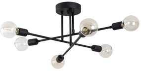 Czarna lampa sufitowa Opviq lights Flower