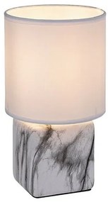 Rabalux 74069 lampa stołowa Nalisa, kwadratowa, biały