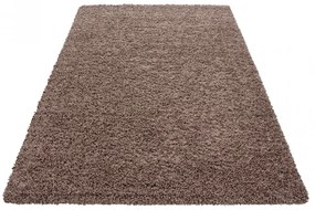 Dywan shaggy jednokolorowy cappuccino 80 cm x 150 cm