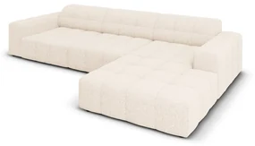 Kremowy narożnik (prawostronny) Chicago – Cosmopolitan Design
