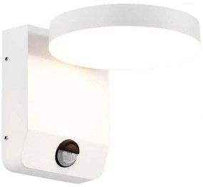 LED zewnętrzna lampa ścienna z czujnikiem LED/17W/230V 3000K biała