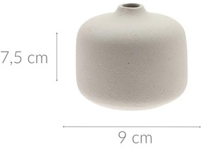 Wazon dekoracyjny z ceramiki, wys. 8,5 cm