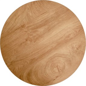 Zestaw stolików kawowych Mokaro do salonu - naturalny / czarny