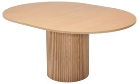 Okrągły rozkładany stół w dekorze dębu ø 115 cm Malaga – Bonami Selection
