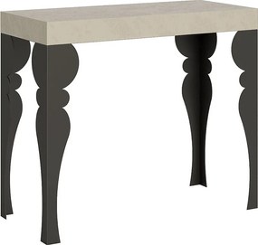 Konsola rozkładana 90x40/300 cm Paxon Kaszmir rama w kolorze Antracytu