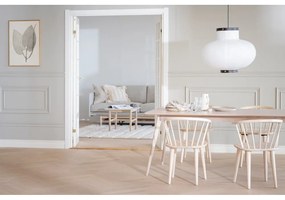 Rozkładany stół z blatem w dekorze dębu 190x90 cm Yumi – Rowico