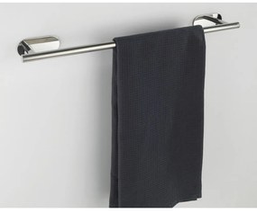Ścienny uchwyt na ręczniki ze stali nierdzewnej Wenko Orea Rail Turbo-Loc®