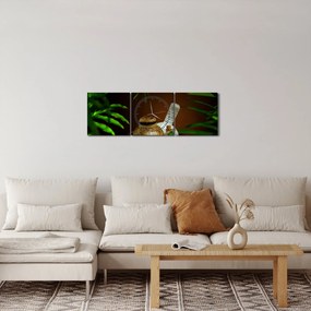 Obraz rzeczy spa (z zegarem) (90x30 cm)