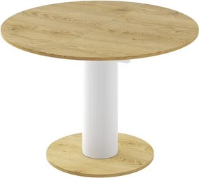 Rozkładany stół jadalniany Solo Lux z blatem w dekorze dąb