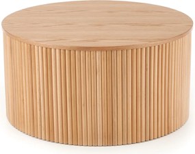 Designerski stolik kawowy z drewna Woody