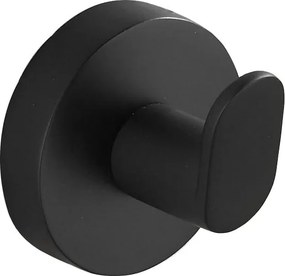 Mexen Tiber haczyk na ręcznik, czarny - 7050535-70