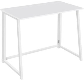 Białe minimalistyczne biurko składane B8-K88