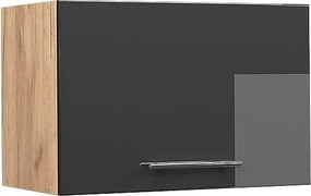 Szafka ścienna antracyt wysoki połysk 60x34.1x40 fame-line