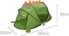 Namiot plażowy dla dzieci, ochrona przed UV, 180 x 100 cm