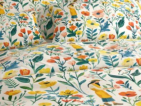 PrzytulneMieszkanie.pl PrzytulneMieszkanie.pl Bawełniana pościel FLOVINA POLY kolorowa Rozmiar pościeli: 70 x 90 cm | 140 x 200 cm