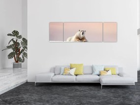 Obraz - Niedźwiedź polarny (170x50 cm)
