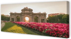 Obraz na płótnie Monumentalna Brama Alcala w Madrycie