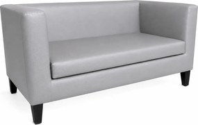 Sofa Monaco : Kolor nogi - Venge, Kolor tkaniny - EKO-SKÓRA - 22D, Typ tkaniny - Eko-skóra , Wysokość nogi - 15 cm
