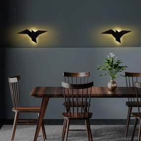 Czarny kinkiet LED Pacali – Opviq lights