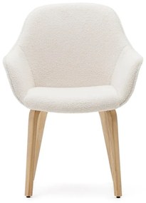 Białe krzesło Aleli – Kave Home