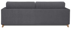 Ciemnoszara sofa 234 cm Faria – Scandic