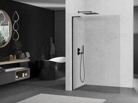 Mexen Kioto L ścianka prysznicowa Walk-in 50 x 200 cm, transparent, czarna - 800-050-103-70-00
