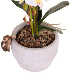 Zawieszka na doniczkę Wesołe zwierzątko, polyresin, 9 x 4,5 x 8 cm