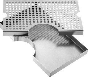 Taca Ociekowa SucceBuy do Kolumny do Piwa ze Stali Nierdzewnej 304, Ta Taca Ociekowa do Piwa jest Niezbędna w każdym Barze