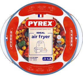 Pyrex Szklana forma do zapiekanek okrągła 2,3 l,26 x 23 x 8 cm, 2,3 l