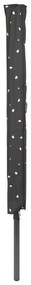 Antracytowa ogrodowa suszarka na pranie 50 m Lift-O-Matic – Brabantia