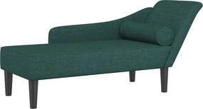 Zielony elegancki szezlong z poduszką Z9-G95