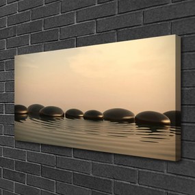 Obraz Canvas Kamienie Woda Sztuka