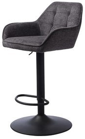 Ciemnoszary hoker z regulowaną wysokością Nolan – Unique Furniture