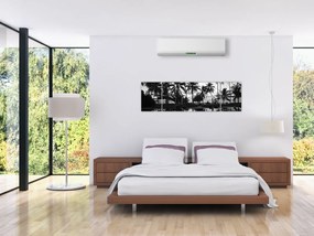 Obraz tropikalnej wyspy (170x50 cm)