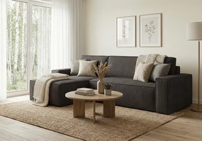 Narożnik DENIS L z funkcją spania 135x200 Poso 22