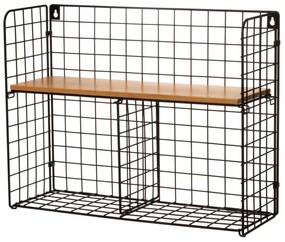 Metalowa półka biurowa 45 x 15,5 x 35,5 cm