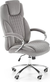 Fotel gabinetowy King 2 z tkaniny velvetowej